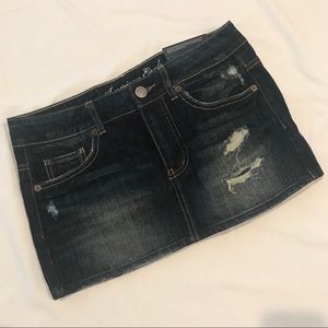 NWT American Eagle mini jean skirt